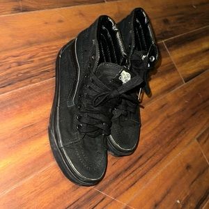 Black High Top Vans